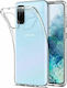 Forcell Antibacterial Umschlag Rückseite Silikon Transparent (Galaxy A41)