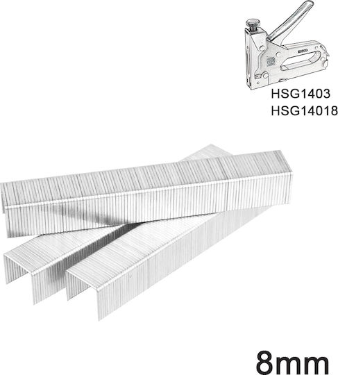 Ingco STS0108 Скоби 8x0.7mm 1000бр