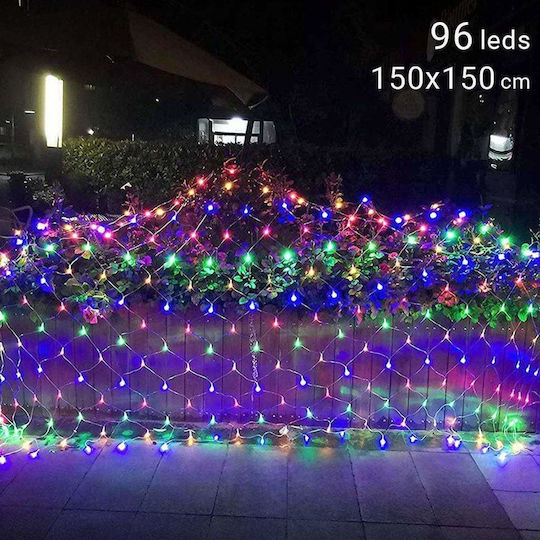 96 Lămpițe LED 1.5m. x 150buc Multicolore tip Plasă 1buc