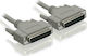 Powertech Καλώδιο RS232 25-pin male σε RS232 25-pin male 5m