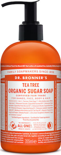 Dr Bronner's Gel De Duș Cu Arbore De Ceai Hidratare 355ml