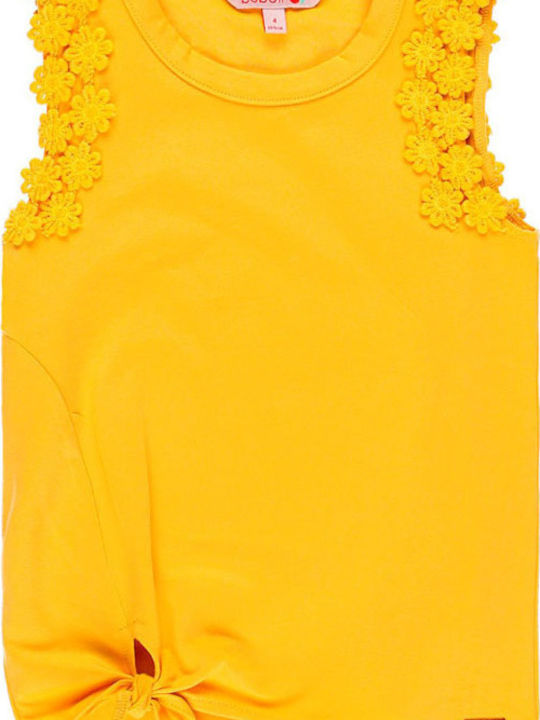 Boboli Kids Blouse Sleeveless Yellow