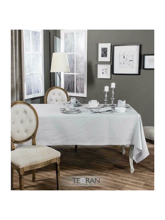 Teoran Montresor Cotton & Polyester Tablecloth Ecru 140x180cm