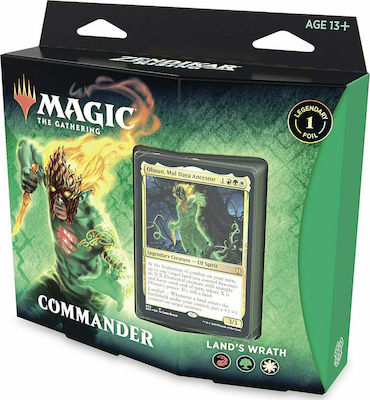 Wizards of the Coast Magic the Gathering Commander Zendikar Rising: Land's Wrath Deck