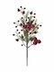 Iliadis Crăciun Decorativ Floare Lungime 38cm. Berries