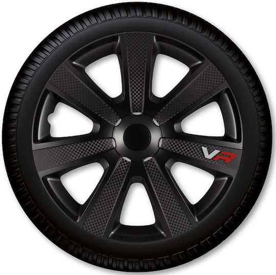 Autoline Σετ Τάσια Αυτοκινήτου Argo VR 14" 4τμχ Μαύρο