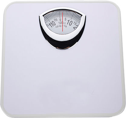 General Trade Αναλογική Ζυγαριά 120kg Λευκή 580025