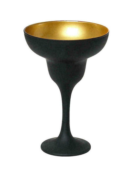 Espiel Maya Pahar Cocteiluri din Sticlă Black Gold Pahar 305ml 1buc