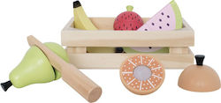 Jabadabado Fruits & Vegetables Toy Φρούτα που Κόβονται made of Wood for 2+ Years Old