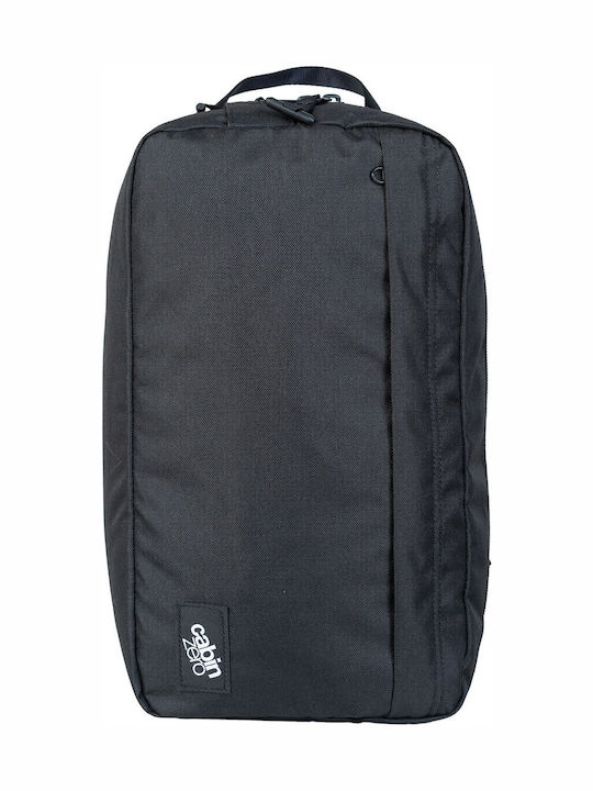 Klassische Herren Sling Tasche Schwarz