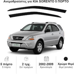 Heko Σετ Ανεμοθραύστες Μπροστινοί Σκούρο Φιμέ για Kia Sorento 2τμχ 20117 Heko Σετ Ανεμοθραύστες Μπροστινοί Σκούρο Φιμέ για Kia Sorento 2τμχ 20117
