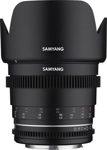 Samyang Full Frame Φωτογραφικός Φακός 50mm T1.5 VDSLR MK2 Cine Σταθερός για Sony E Mount Μαύρος