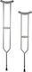 Mobiak Axillary Crutch Gray 2 Pieces 0809767