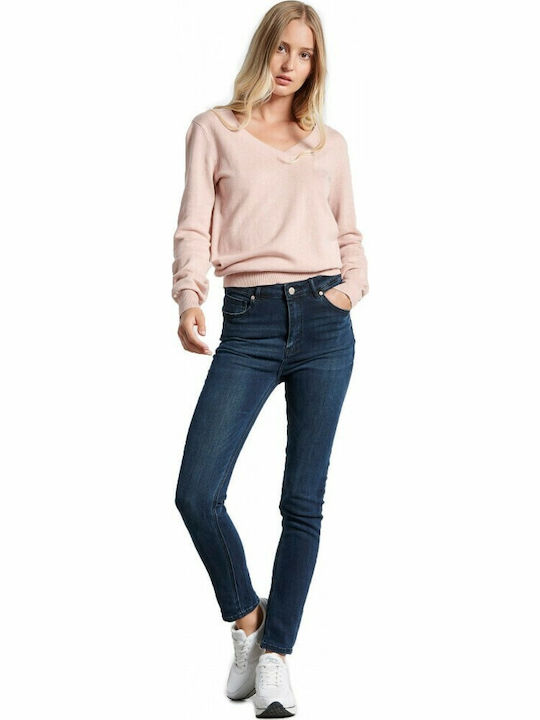 Talie înaltă Blugi de damă cu croială skinny