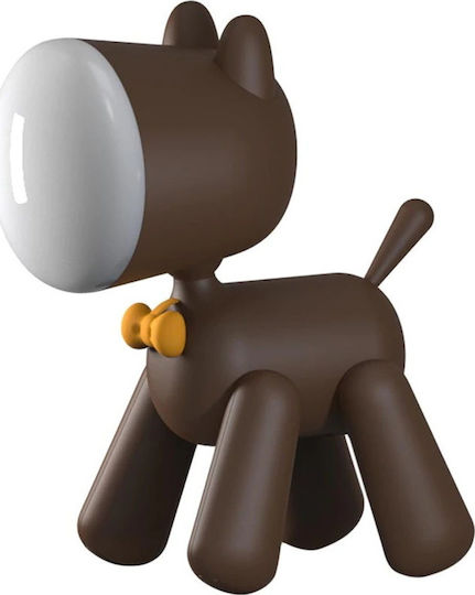 Allocacoc Kinder Dekorative Lampe Puppy Braun 15x9x21εκ. Allocacoc Kinder Dekorative Lampe Puppy Braun 15x9x21εκ.