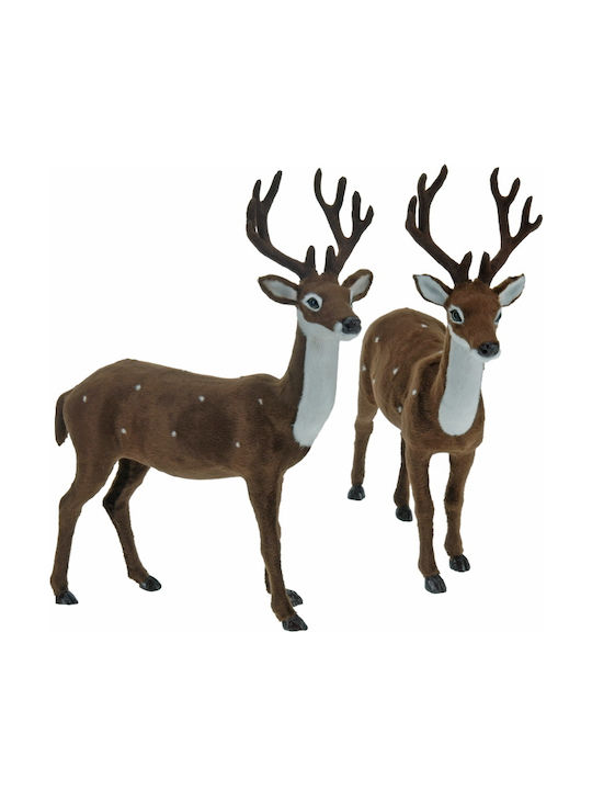 Zaros De Crăciun Figurină Ren Înălțime 39cm. 2buc (desene și modele diverse)