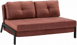 Two-Seater Velvet Sofa Bed Rotten Apple 151x92cm
