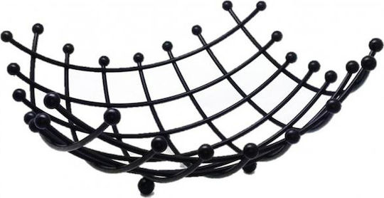 Espiel Fruitieră Metalic Negru 32x32x13buc Espiel Fruitieră Metalic Negru 32x32x13buc