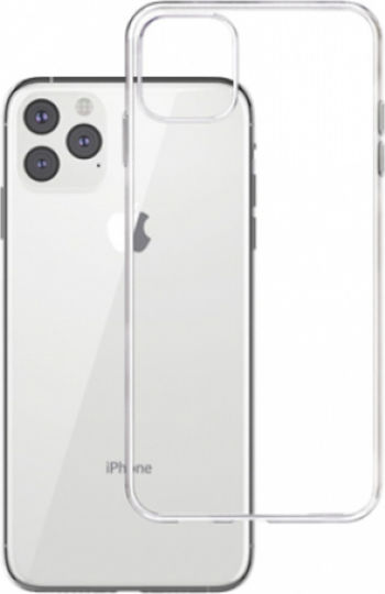 3MK Clear Задна корица Силикон 1.2мм Прозрачен (iPhone 12 Pro Max)
