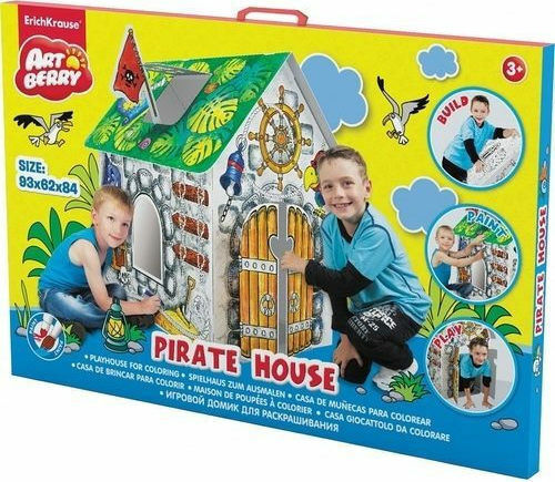 ErichKrause Painting Craft & Painting Set Pirate House