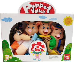 Argy Toys Set Handpuppen Die 3 kleinen Schweinchen