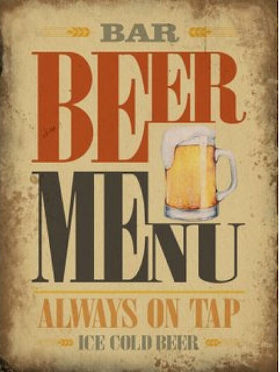 Etoile Schild Beer Menu NN-711-60 1Stück
