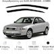 Heko Set of Windbreakers Front Car Dark Fime for Audi A4 B5 5D 1995-2001 2pcs