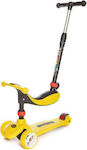 Baby Adventure Kids Scooter 21st 3-Wheel with Seat Yellow