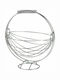 Espiel Fruit Bowl Metallic Silver 31x13x34cm