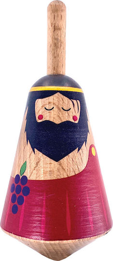 Svoora Wooden Spinning Top Greek Mythology For 5+ Years