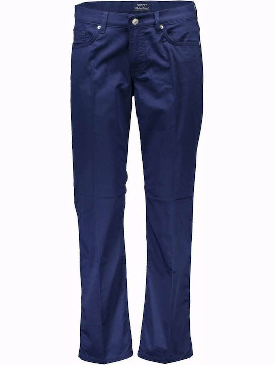 Women's Fabric Trousers Blue