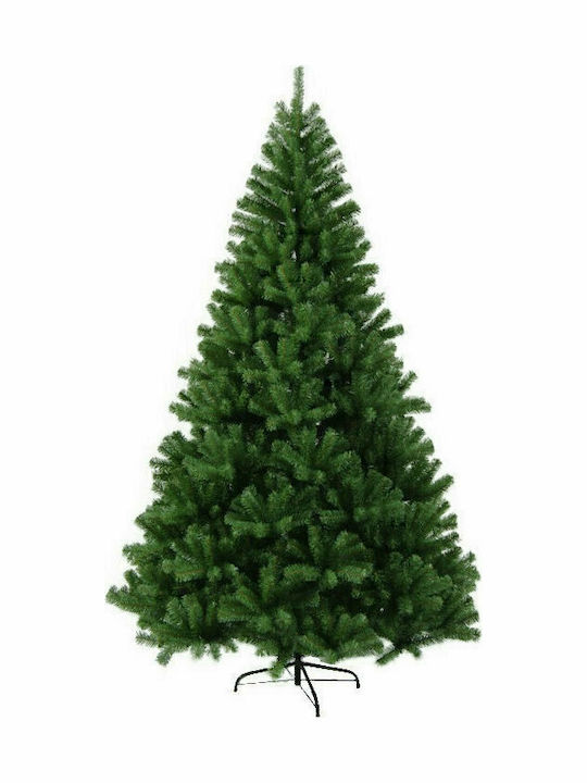 Χριστουγεννιάτικο Δέντρο CH-TR Πράσινο 210εκ με Μεταλλική Βάση