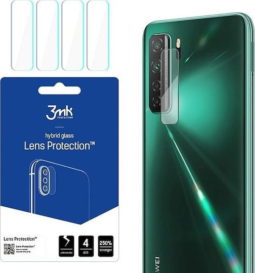 3MK Flexible Протектор за камера Закалено стъкло Transparent за Huawei P40 lite 5G