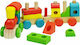 Jumini Shape Sorting Toy Train made of Wood for 12++ Months