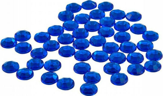 Simoni Racing Διακοσμητικά Strass Μπλε 50τμχ 8mm