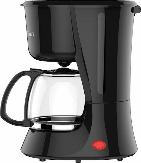 Zilan Filter Coffee Machine 800W Black