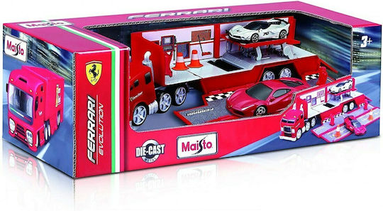 Maisto Ferrari Hauler Комплект с Камион за 4+ Години