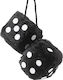 Auto Gs Dados10 Zaruri decorative Auto Zaruri decorative agățate negre 7x7cm în Culoare Negru 22043