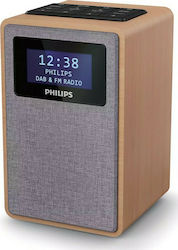 Philips TAR5005 Επιτραπέζιο Ραδιόφωνο Ρεύματος DAB+ Γκρι