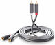 Ugreen Cable RCA male - RCA male 2m 10518