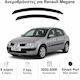Heko Set deflectoare de vânt Dark Fime pentru Renault Megane 2buc