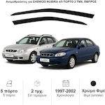 Heko Set deflectoare de vânt Dark Fime pentru 2buc 21402