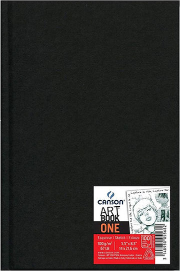 Canson Sketchbook Art Book One 14x21.6cm A5 / 14.8X21Cm 14-5568