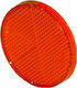 Auto Gs Truck Reflector Reflective Round 60mm Red 26101102 39023