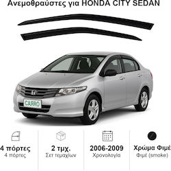 Heko Front Car Windbreakers Dark Fime for Honda City 2 Pieces Heko Front Car Windbreakers Dark Fime for Honda City 2 Pieces