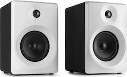 Vonyx SMN40W Studio Active Speaker 2 No of Drivers 50W White (Pair)