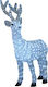 Lianos Illuminated Christmas Plastic Figure Reindeer White