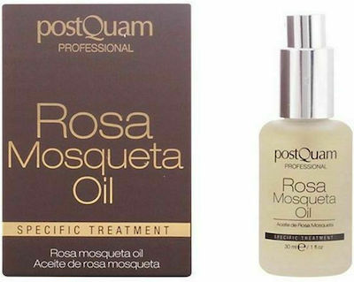 PostQuam Professional Rosa Mosqueta Λάδι Προσώπου με Βιταμίνη Ε για Θρέψη , Ενυδάτωση και Αντιγήρανση με Έλαιο Άγριο Τριαντάφυλλο 30ml