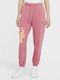 Nike Sportswear Women's Jogger Sweatpants Pink Fleece