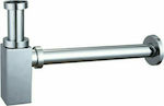 Karag Stainless Steel Siphon Sink Silver